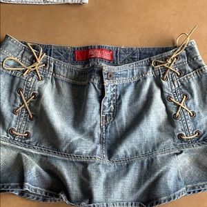 Guess denim mini skirt 32 western wear